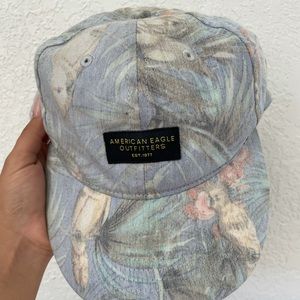 Blue beach vibe cap
